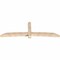Ekena Millwork Bellingham Smooth Timber Gable Bracket, Douglas Fir, 108"W x 36"H x 5 1/2"D x 5 1/2"F, 8/12 Pitch GBW108X36X0606BEL00SDF - alternate 2